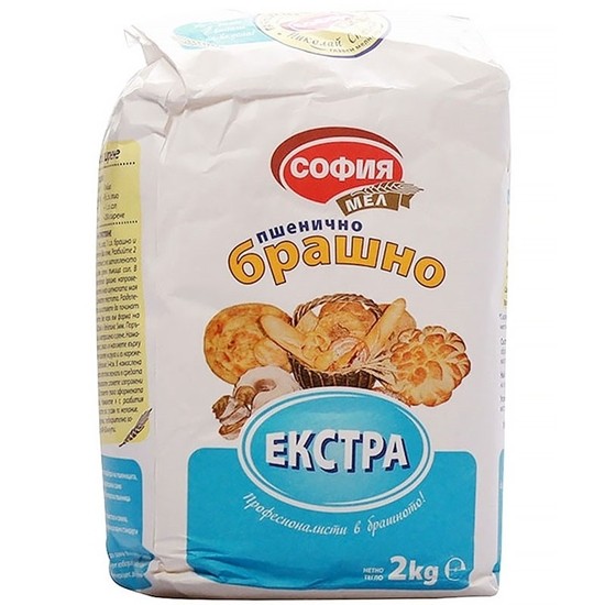 Снимка на БРАШНО СОФИЯ МЕЛ 2КГ.*6БР. ЕКСТРА