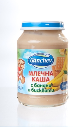 Снимка на МЛЕЧНА КАША БАНАН С БИСКВИТИ  ГАНЧЕВ - ЦЕНА ЗА БР.