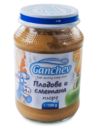 Снимка на ПЮРЕ ПЛОДОВЕ СЪС СМЕТАНА ГАНЧЕВ