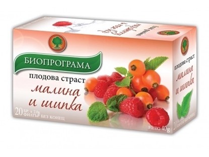 Снимка на ЧАЙ *12/ПЛОДОВ/МАЛИНА+ШИПКА