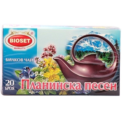 Снимка на ЧАЙ БИОСЕТ БИЛКОВ *10/ПЛАНИНСКА ПЕСЕН - ЦЕНА ЗА БР.