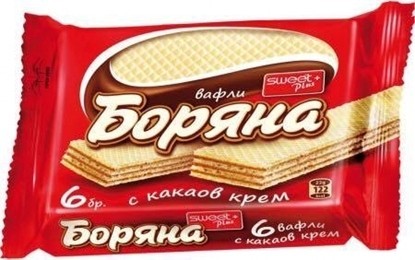 Снимка на ВАФЛИ БОРЯНА КАКАО 6-ЦА СУИТ 130*24