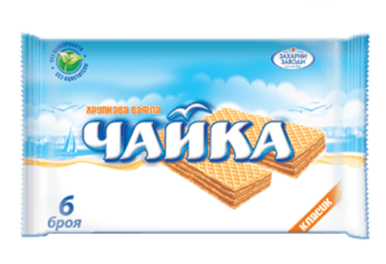 Снимка на ВАФЛА ЧАЙКА ГО 132 ГР*32/ШЕСТИЦА