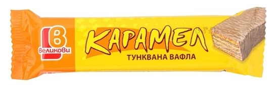Снимка на ВАФЛА КАРАМЕЛ 50ГР.*50БР.