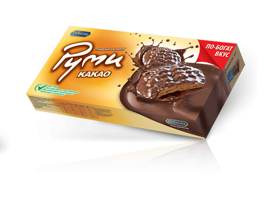 Снимка на БИСКВИТИ РУМИ 155*24/КАКАО