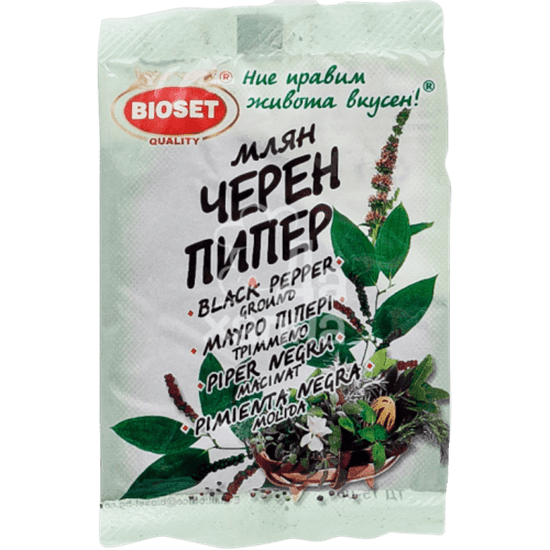 Снимка на ЧЕР ПИПЕР МЛЯН БИОСЕТ 10ГР*25*20