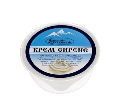Снимка на КРЕМ СИРЕНЕ СЪС СМЕТАНА 170 ГР. МАДЖАРОВ - ЦЕНА ЗА БР.