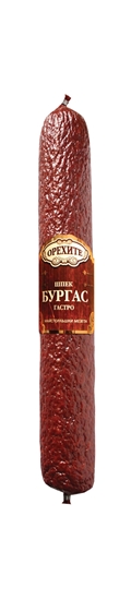 Снимка на ГАСТРО ШПЕК САЛАМ БУРГАС ОРЕХИТЕ 0.600КГ. - ЦЕНА ЗА КГ.