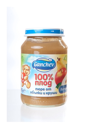 Снимка на ПЮРЕ ЯБЪЛКИ И КРУШИ 190 ГР. ГАНЧЕВ