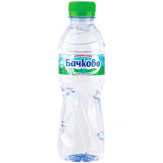Снимка на ИЗВОРНА ВОДА БАЧКОВО 0,300Л. - ЦЕНА ЗА БР.