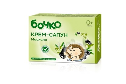 Снимка на САПУН БОЧКО КРЕМ МАСЛИНА 75 ГР - ЦЕНА ЗА БР.