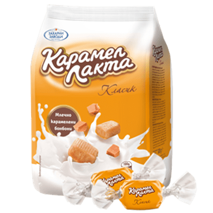 Снимка на КАРАМЕЛ ЛАКТА ГО 400ГР.*14 - ЦЕНА ЗА БР.