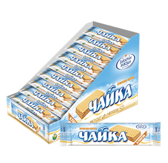 Снимка на ЧАЙКА ВАФЛА 20 ГР*80 - ЦЕНА ЗА БР.