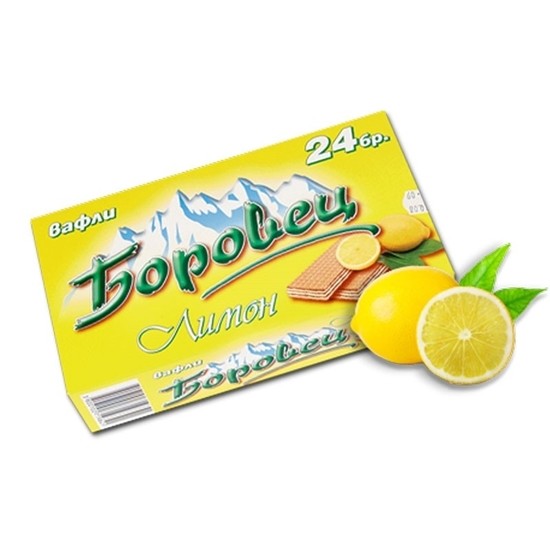 Снимка на БОРОВЕЦ КУТИЯ 550ГР*24БР. ЛИМОН