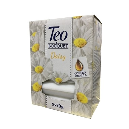 Снимка на ТЕО САПУН 5БР.*70ГР. DAISY БЯЛ