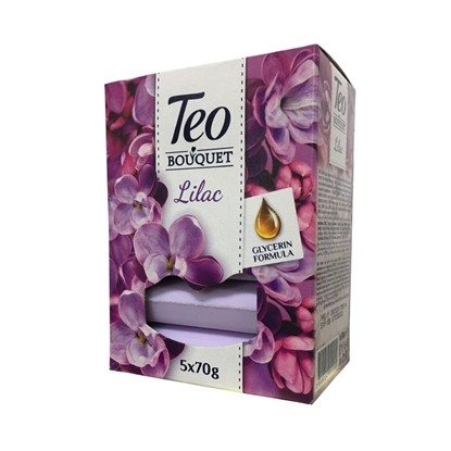 Снимка на ТЕО САПУН 5БР.*70ГР.  LILAC ЛИЛАВ