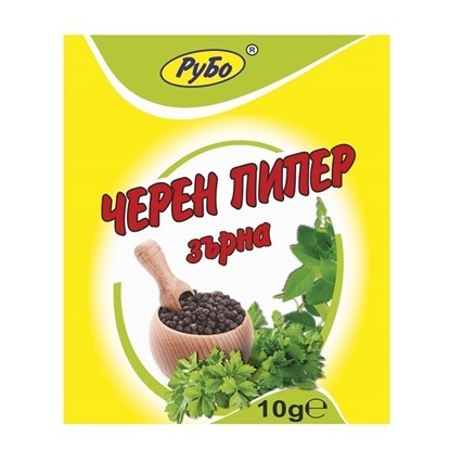 Снимка на ЧЕРЕН ПИПЕР 10ГР. ЗЪРНА РУБО