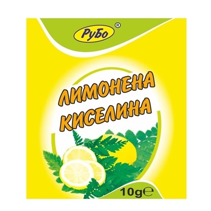 Снимка на ЛИМОНЕНА КИСЕЛИНА 10ГР. РУБО