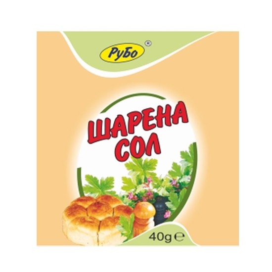 Снимка на ШАРЕНА СОЛ ПАКЕТ РУБО 40ГР.*20БР.
