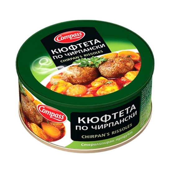 Снимка на КЮФТЕТА  ПО ЧИРПАНСКИ КОМПАС 300ГР.