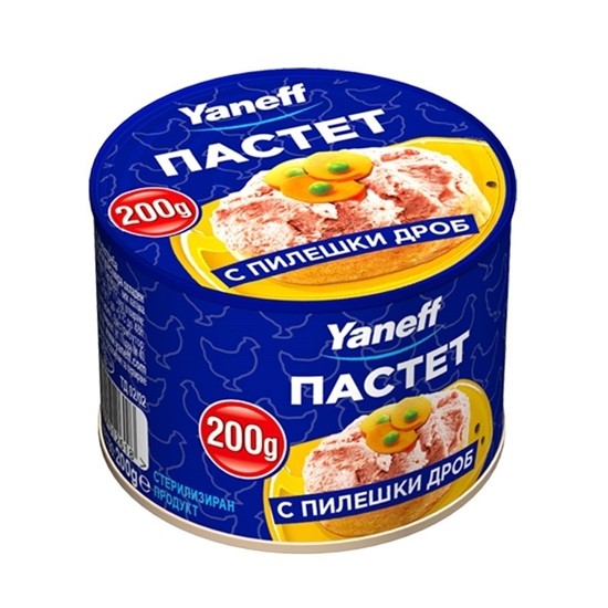 Снимка на ПАСТЕТ ПТИЧИ 200ГР*20БР. ЯНЕВ