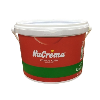 Снимка на КАКАОВ КРЕМ С ЛЕШНИЦИ NUCREMA  3,5КГ. - ЦЕНА ЗА БР.