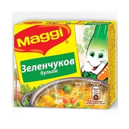 Снимка на БУЛЬОН МАГИ ЗЕЛЕНЧУКОВ 20БР.*80ГР.