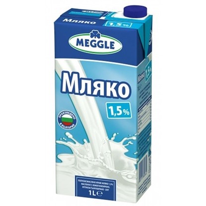 Снимка на ПРЯСНО МЛЯКО УХТ МЕГЛЕ 1,6% 1Л.