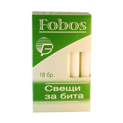 Снимка на СВЕЩИ ФОБОС БИТОВИ 18БР./1.8 СМ