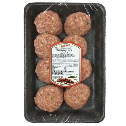 Снимка на КЮФТЕ ЕКО МЕС 60ГР.*8БР. - ЦЕНА ЗА ТАРЕЛКА