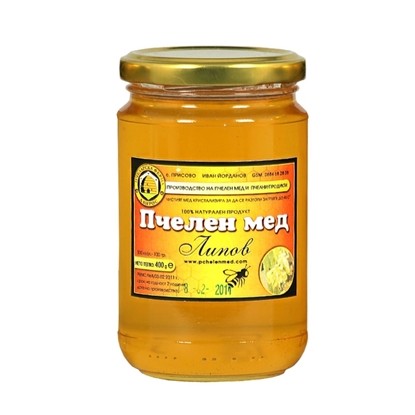 Снимка на ПЧЕЛЕН МЕД 400 ГР. ЛИПОВ ДАНРОС