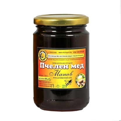 Снимка на ПЧЕЛЕН МЕД 400 ГР. МАНОВ ДАНРОС