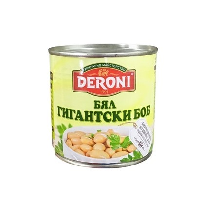Снимка на БЯЛ БОБ ГИГАНТ 326ГР.*12БР. ДЕРОНИ