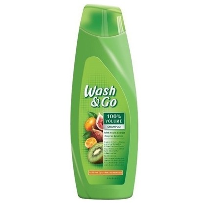 Снимка на ШАМПОАН WASH&GO 400МЛ. ПЛОДОВ