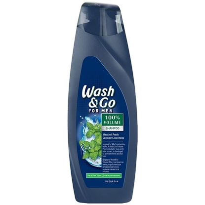 Снимка на ШАМПОАН WASH&GO 400МЛ. МЪЖКИ МЕНТОЛ