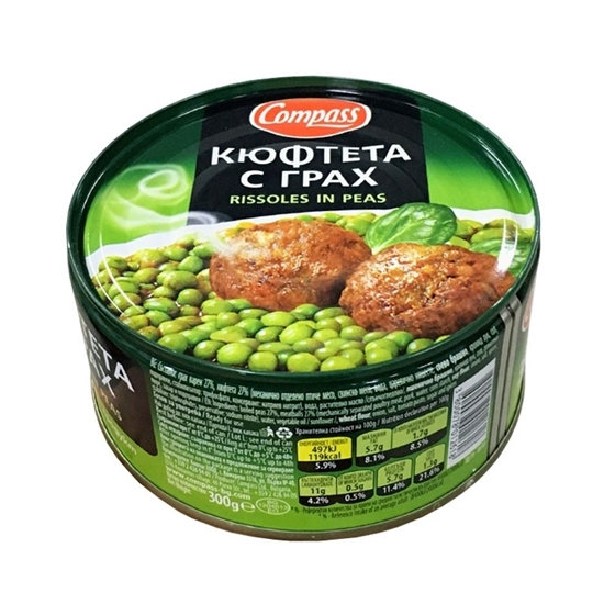 Снимка на КЮФТЕТА КОМПАС С ГРАХ 300ГР.*24БР.