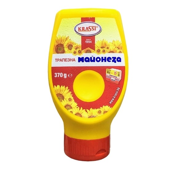 Снимка на МАЙОНЕЗА КРАСИ 370 ГР. PVC  БУТИЛКА