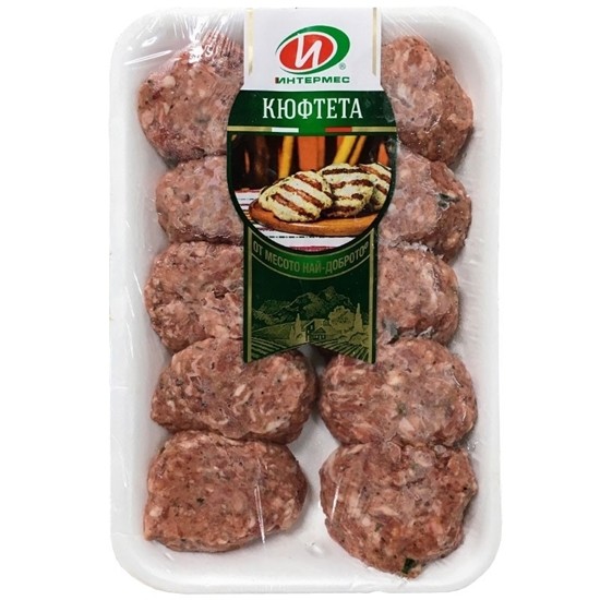 Снимка на СВИНСКО КЮФТЕ 60ГР.*10БР. ИНТЕРМЕС - ЦЕНА ЗА ТАРЕЛКА