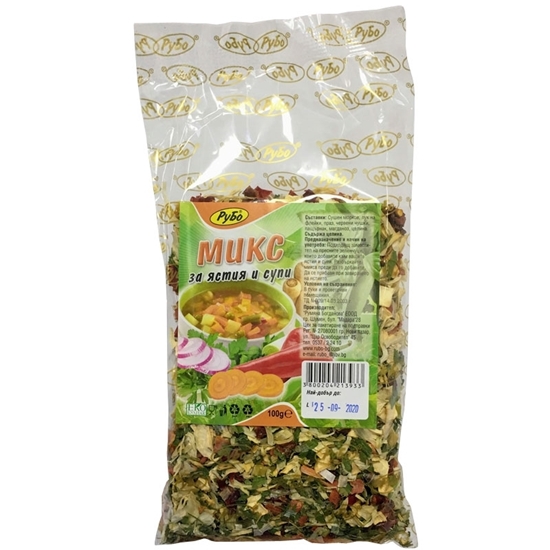 Снимка на МИКС ЗА СУПИ И ЯСТИЯ 100ГР. РУБО