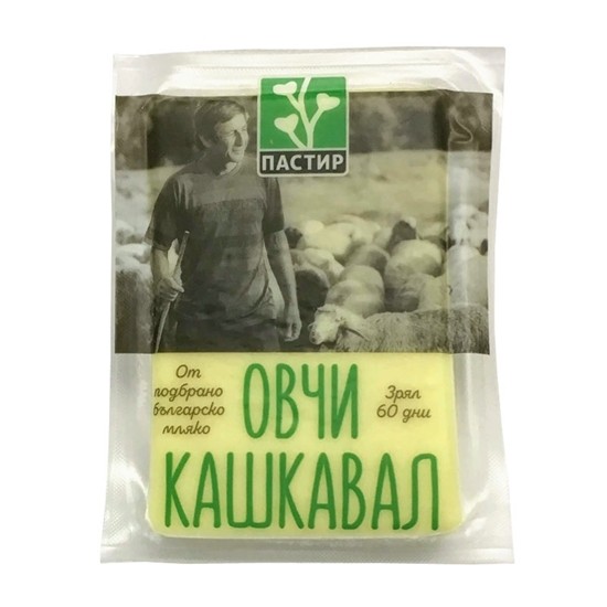 Снимка на ОВЧЕ КАШКАВАЛ 200ГР.*12БР. ВАКУМ ПАСТИР - ЦЕНА ЗА БР.
