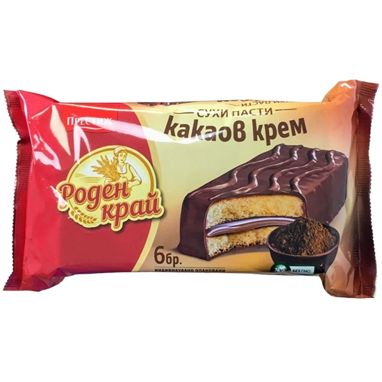 Снимка на СУХА ПАСТА РОДЕН КРАЙ КАКАО 180ГР.*16БР.