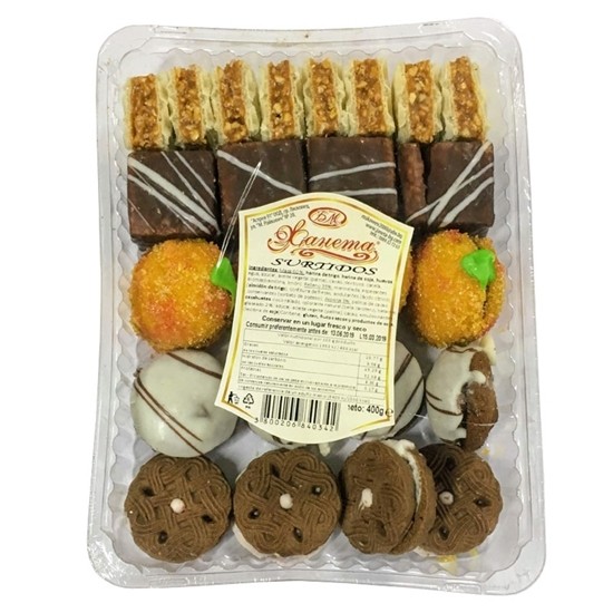 Снимка на СЛАДКИ АСОРТИ 400ГР.*9БР. КУТИЯ ЖАНЕТА