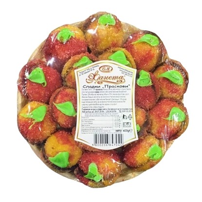 Снимка на СЛАДКИ ПРАСКОВИ  ЖАНЕТА 400ГР.*6БР.