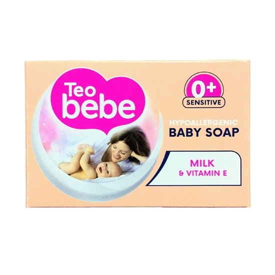 Снимка на САПУН ТЕО БЕБЕ 75ГР.  MILK & VITAMIN E