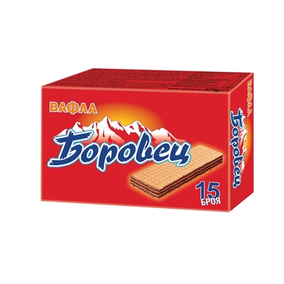 Снимка на ВАФЛИ БОРОВЕЦ 15-КА КУТИЯ *20БР.