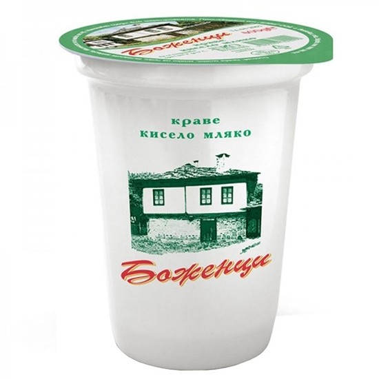 Снимка на КИСЕЛО МЛЯКО БОЖЕНЦИ 4 % 400ГР.
