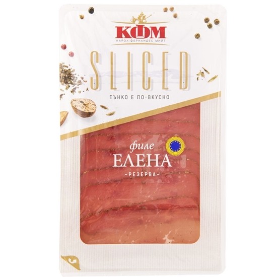 Снимка на ФИЛЕ ЕЛЕНА РЕЗЕРВА СЛАЙС 80 ГР. КФМ - ЦЕНА ЗА БР.