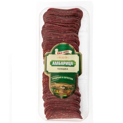 Снимка на ТЕЛЕШКА АМБАРИЦА СЛАЙС 140ГР. ЕКО МЕС - ЦЕНА ЗА БР.