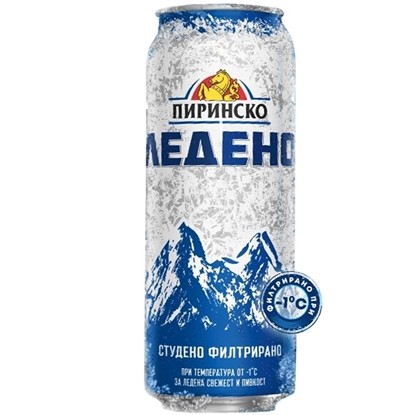 Снимка на БИРА ПИРИНСКО ЛЕДЕНО 500МЛ.*12БР. КЕН