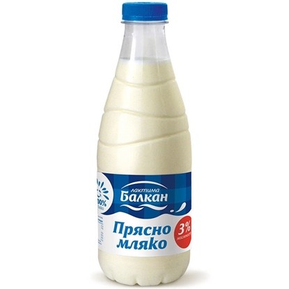 Снимка на ПРЯСНО МЛЯКО 1Л. БАЛКАН 3%